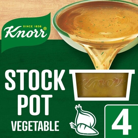 KNORR STOCK POT VEGETABLE 4PK x 28g X 8