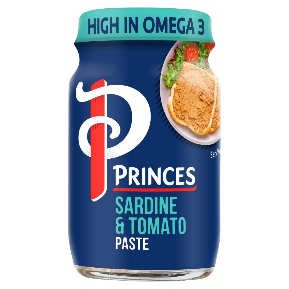 PRINCES PASTE SARDINE AND TOMATO 75G X 12