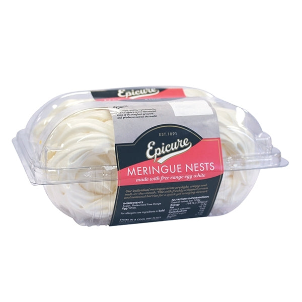 EPICURE MERINGUE NESTS 8PK x 8