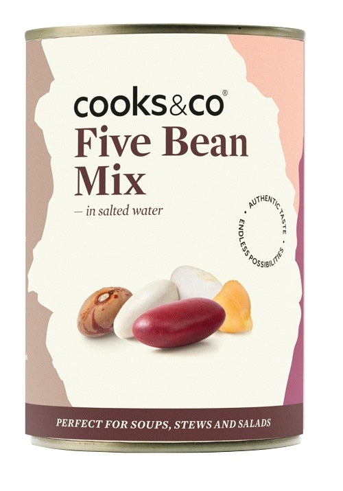 COOKS & CO 5 BEAN MIX 400G X 12