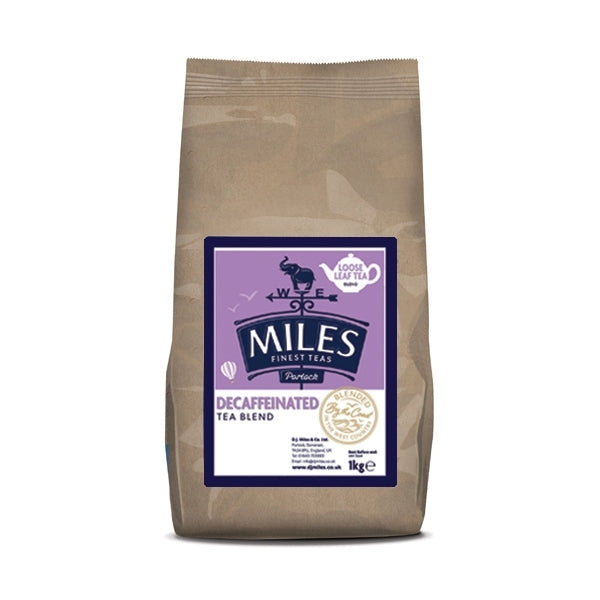 MILES *LOOSE LEAF TEA**DECAFF** 1KG X 1