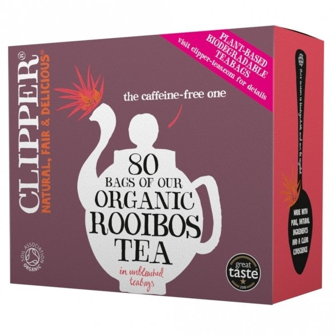 CLIPPER REDBUSH (ROOIBOS) TEA 80's x 6