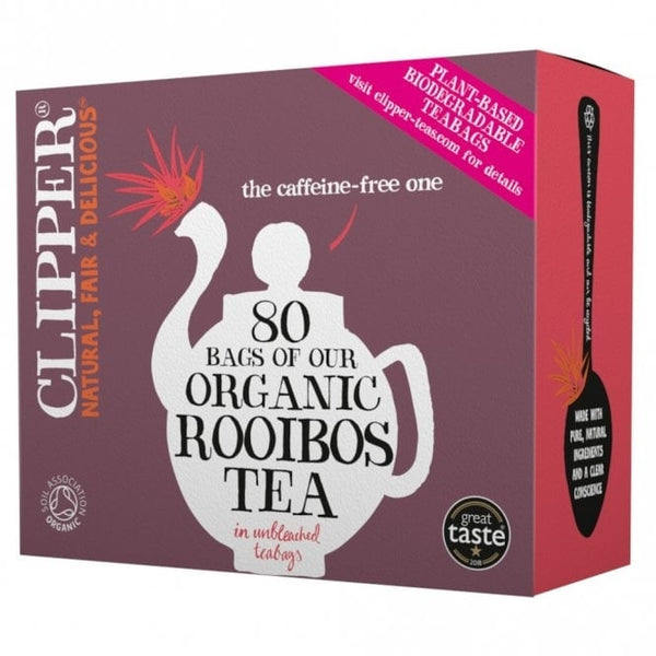 CLIPPER REDBUSH (ROOIBOS) TEA 80's x 6 – Coast & Moor Coffee Collective