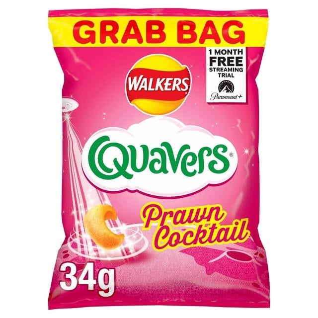 QUAVERS PRAWN COCKTAIL *GRAB BAG* 34g X 30