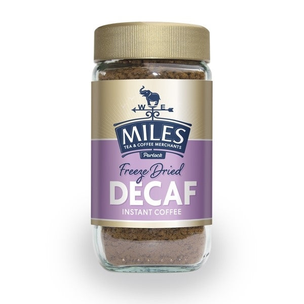 MILES DECAFF INSTANT COFFEE 100G X 12