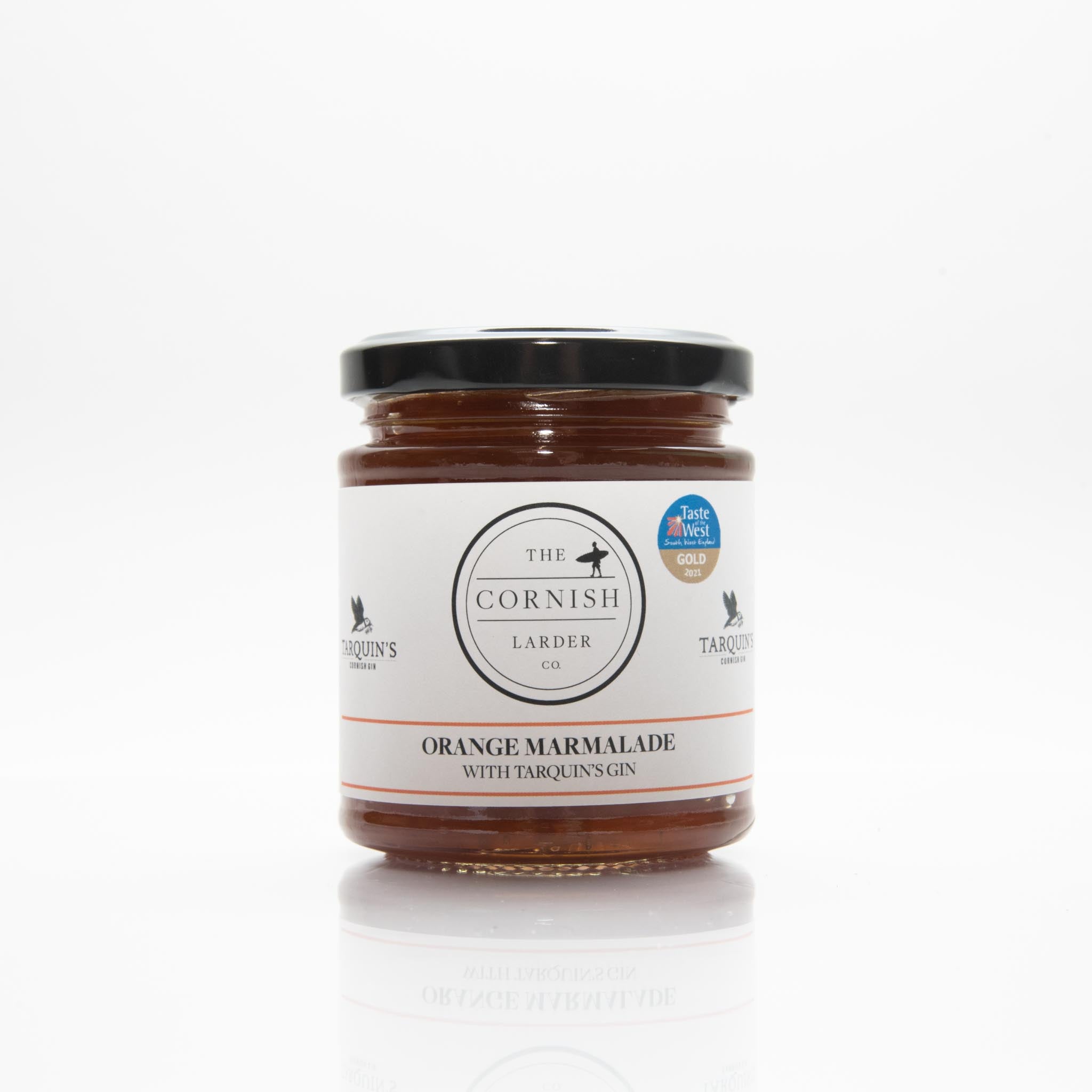 CORNISH LARDER MARMALADE & TARQUINS GIN 227g x 6