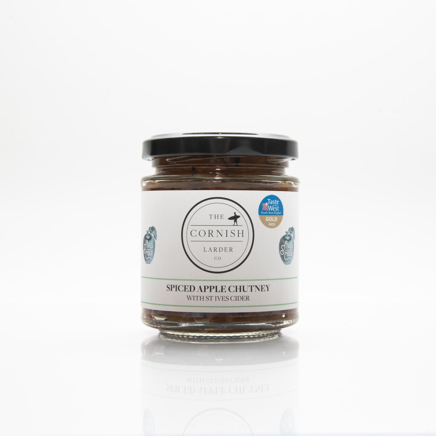 CORNISH LARDER SPICED APPLE & CIDER CHUTNEY 210gX6