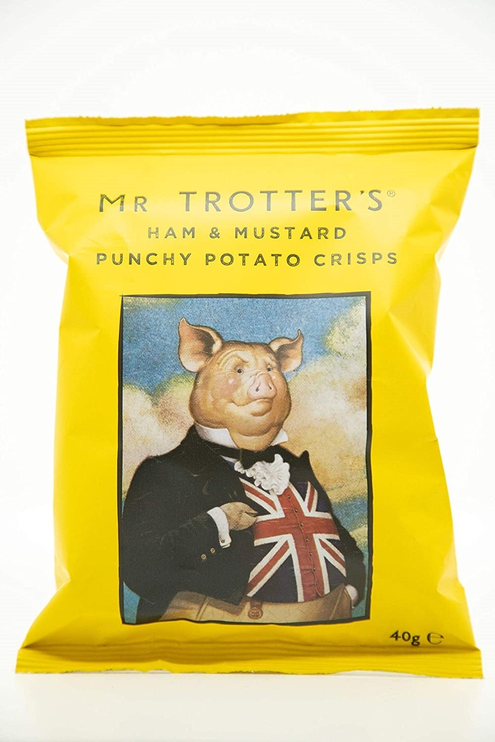 MR TROTTER HAM & MUSTARD CRISPS 40g x 24