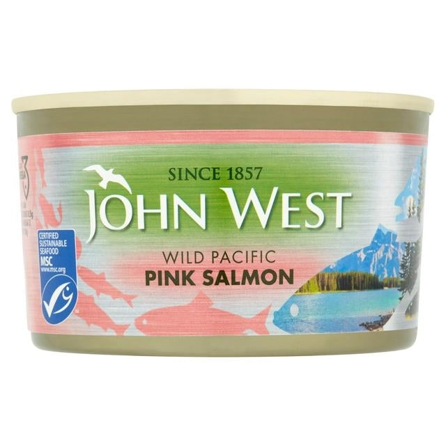 JOHN WEST PINK SALMON 213g x 12