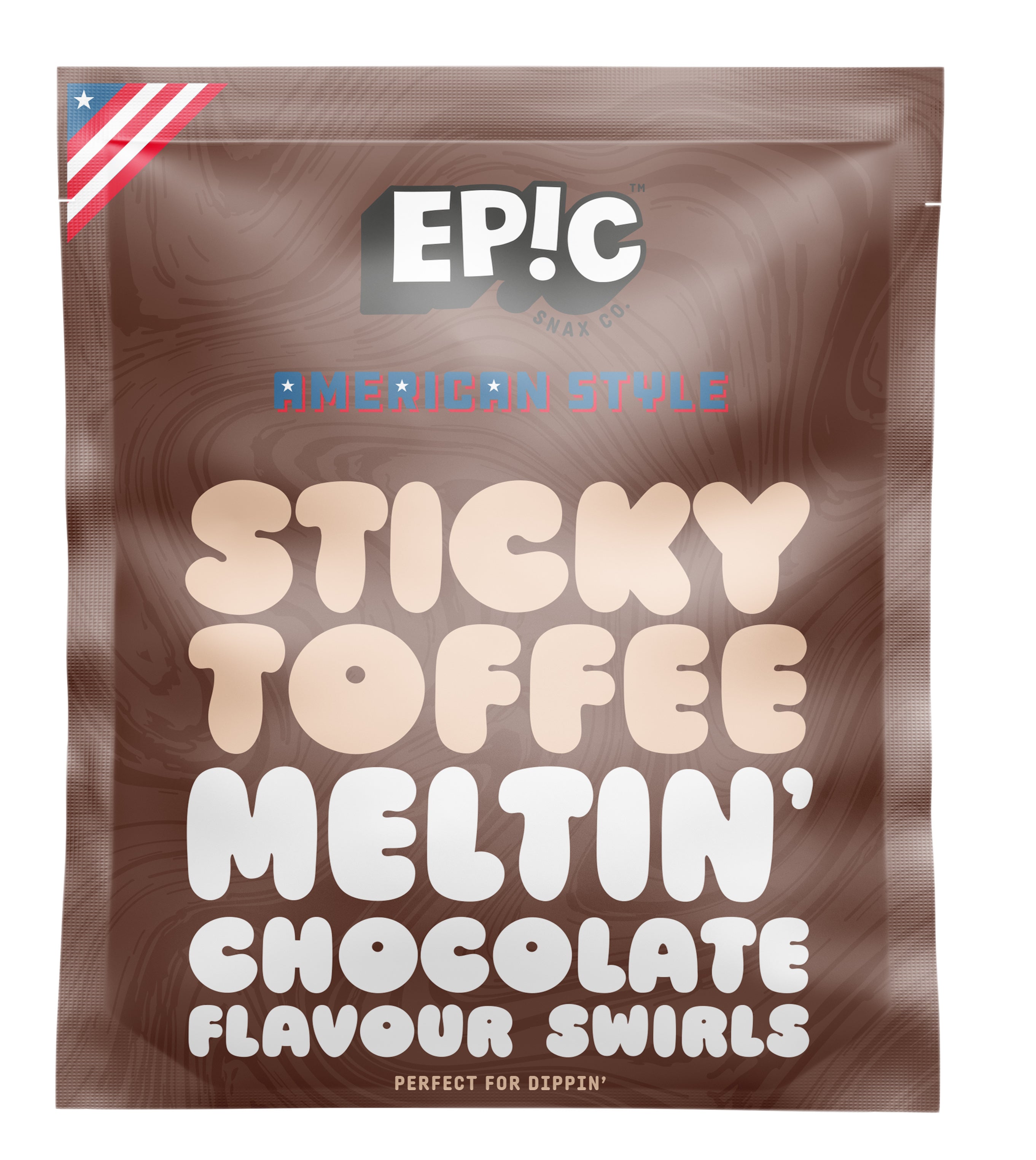 EPIC MELTING CHOC STICKY TOFFEE 100g x 8