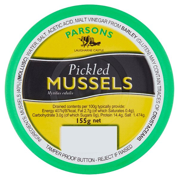 PARSONS MUSSELS 155G X 12