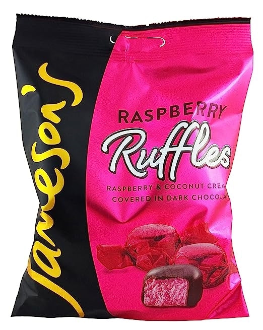 JAMESONS RASPBERRY RUFFLE 130g 5PK X 14