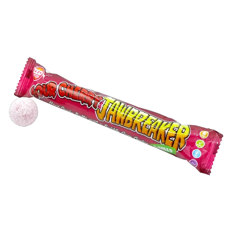 JAWBREAKER SOUR CHERRY 6 BALL x 24