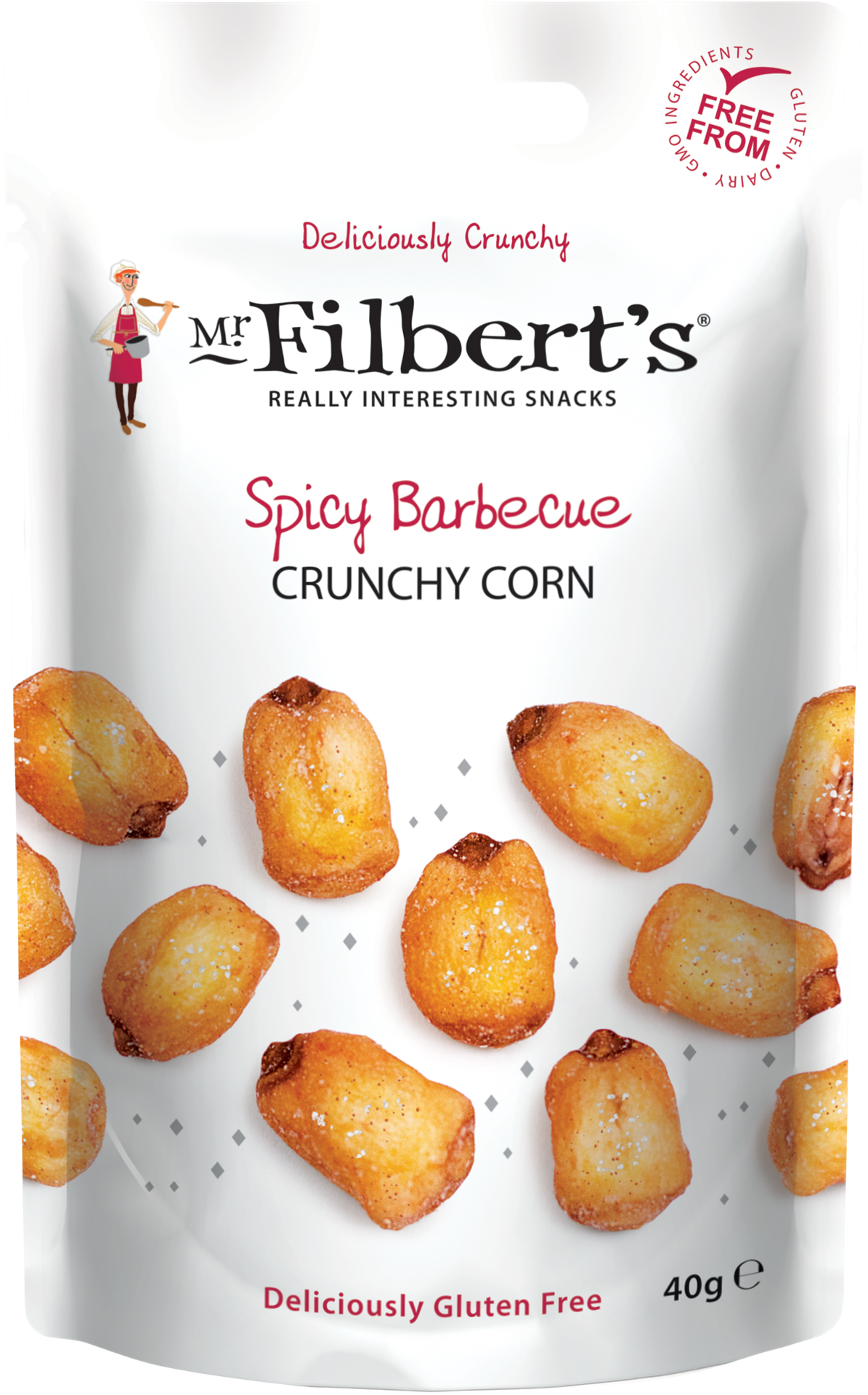 FILBERTS BARBECUE FLAVOUR CRUNCHY CORN 40g x 15