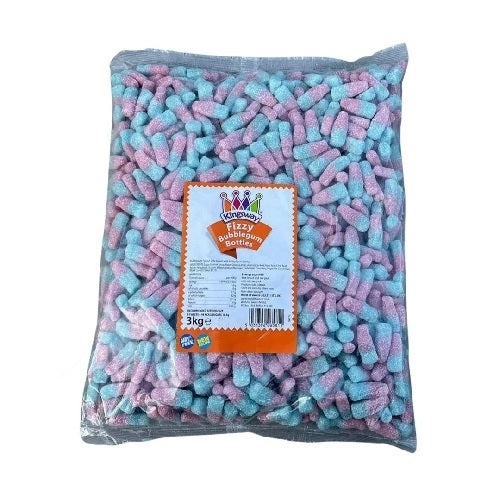 KINGSWAY FIZZY BUBBLEGUM BOTTLE 3kg