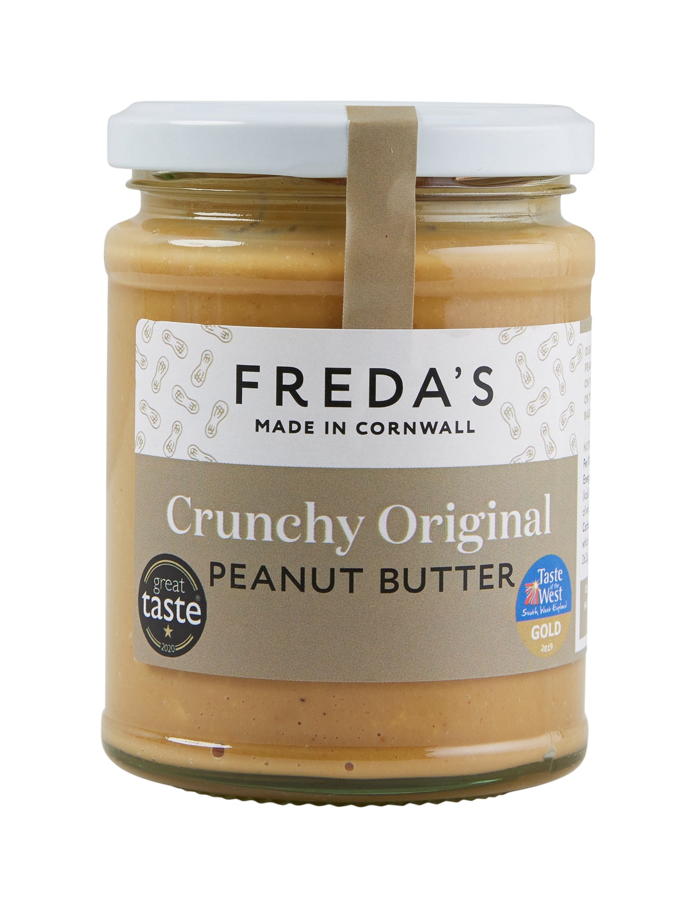 FREDAS CRUNCHY PEANUT BUTTER 280g x 6