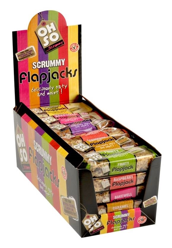 OH SO SCRUMMY FLAPJACK MIXED CASE 110g x 30