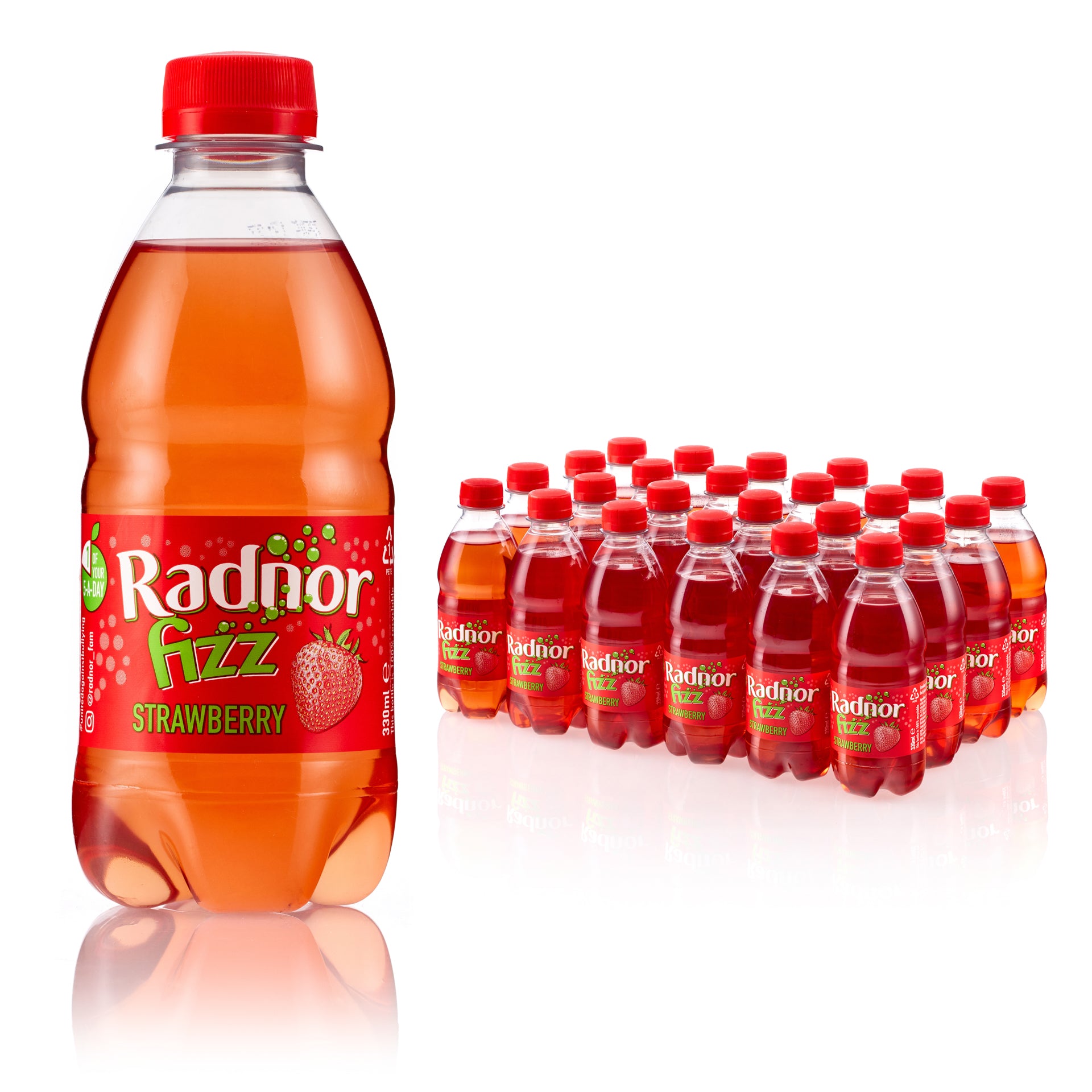 RADNOR FIZZ STRAWBERRY 330ml x 24