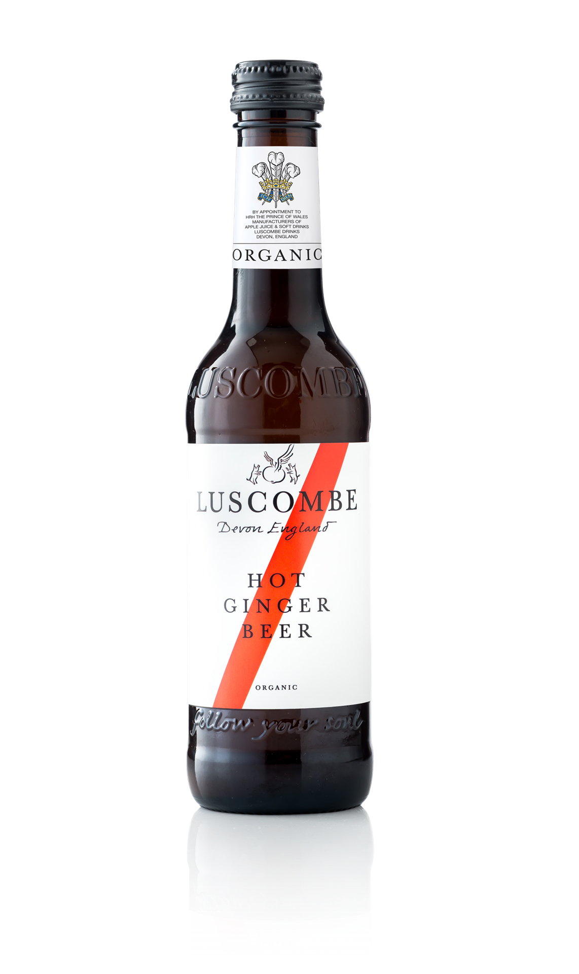 LUSCOMBE ORGANIC HOT GINGER BEER 27cl x 24