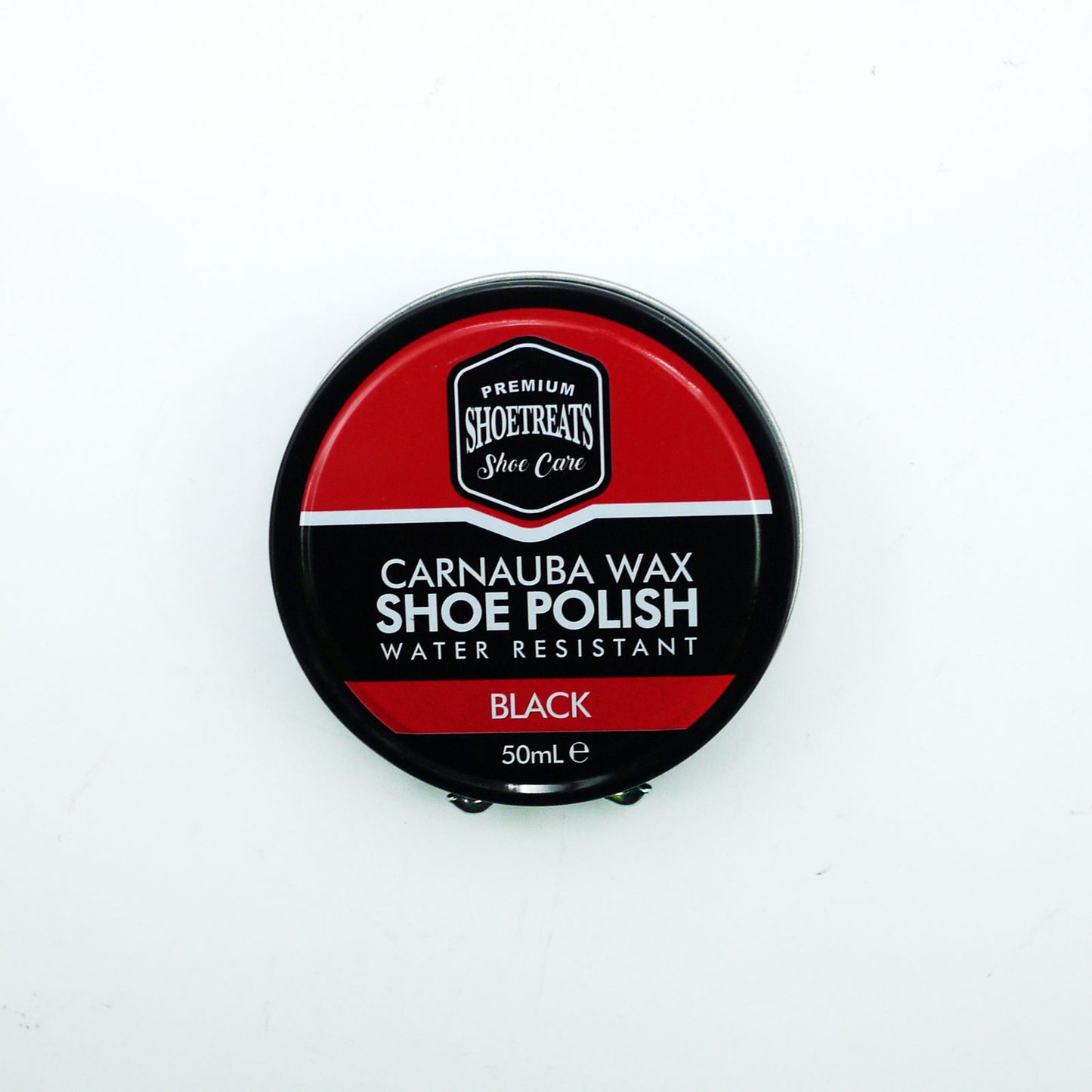 SHOE TREATS WAX BLACK SHOE POLISH 50ML X12