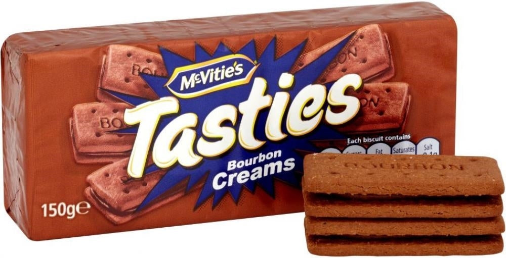 TASTIES BOURBON CREAMS 150g x 12