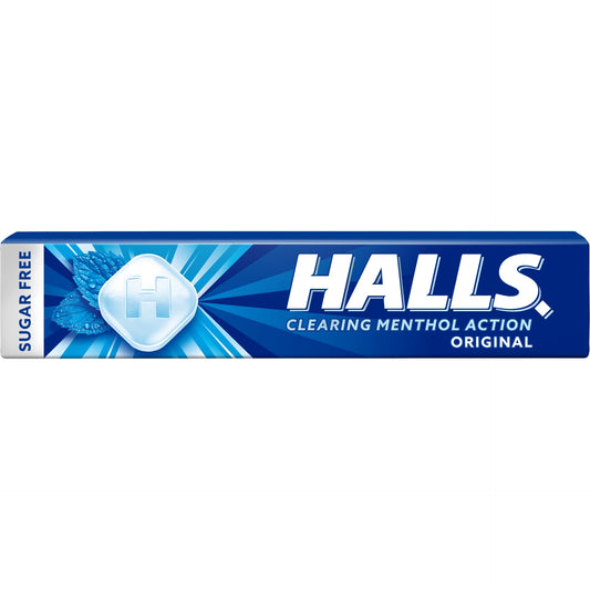 HALLS ORIGINAL SUGAR FREE X 20