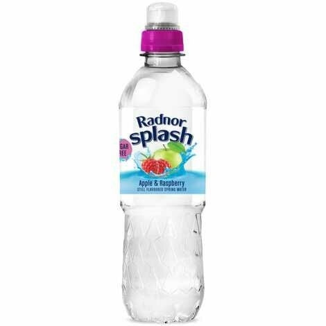 RADNOR SPLASH SPORTS APPLE & RASPBERRY 500ML X 24