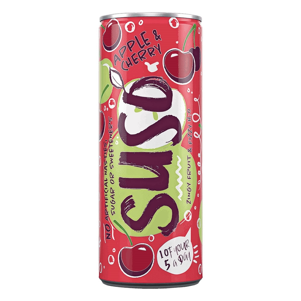 SUSO APPLE & CHERRY 250ML X 24