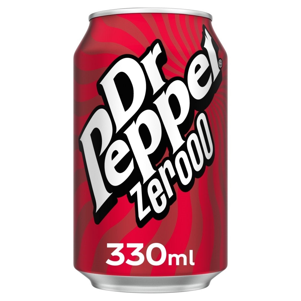 DR PEPPER *ZERO* 330ML CANS X 24