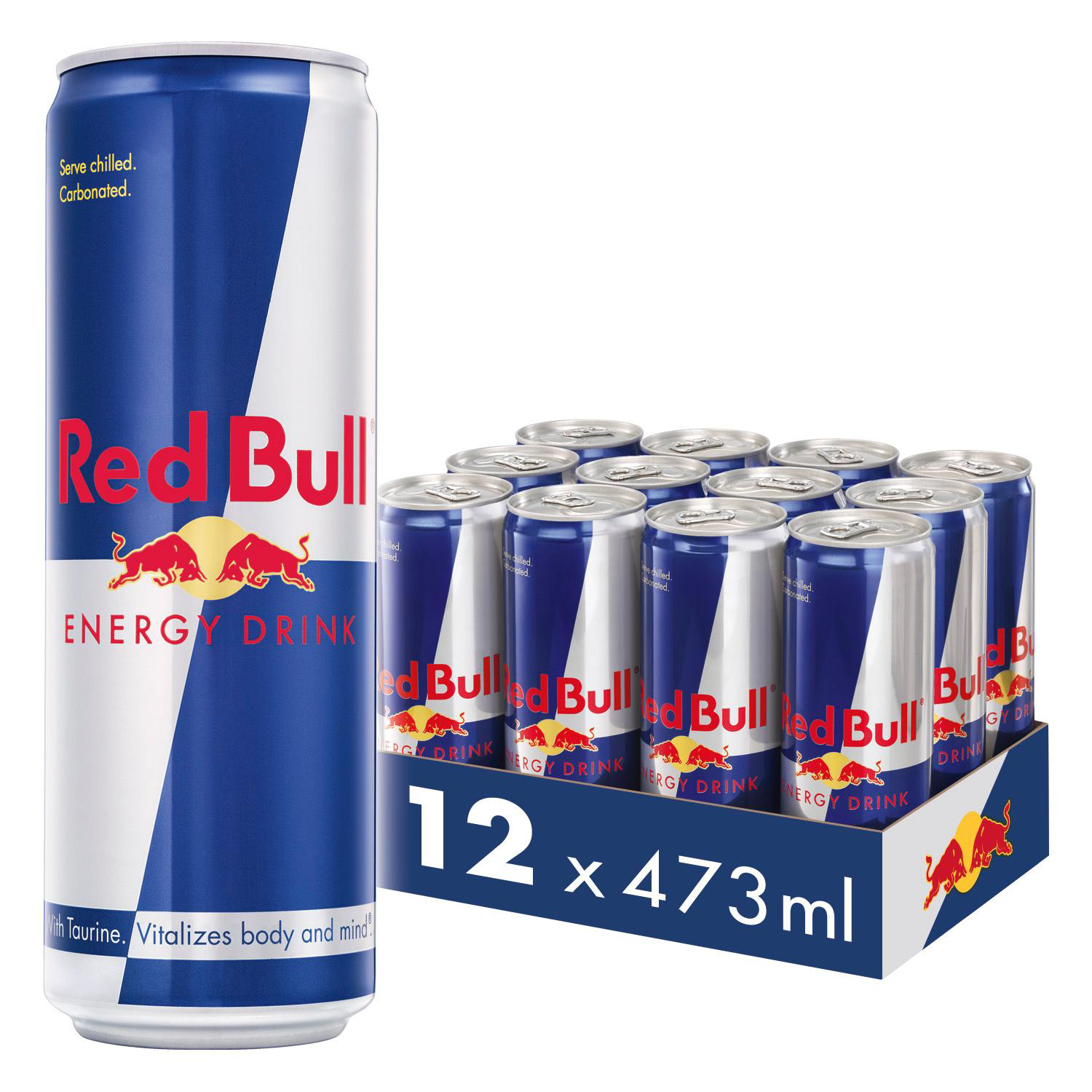 RED BULL *473ML* CANS X 12