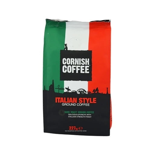 CORNISH COFFEE ITALIAN STYLE GROUND COFFEE 227G X6