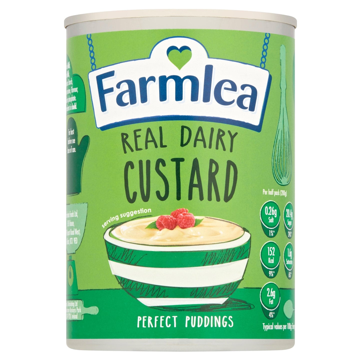 FARMLEA REAL DAIRY CUSTARD 400G X 12