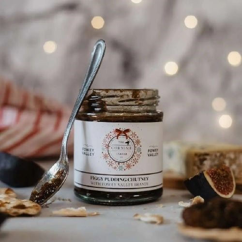 CORNISH LARDER FIGGY PUDDING CHUTNEY 227g x6