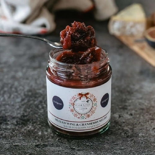 CORNISH LARDER MULLED WINE/CRANBERRY RELISH 227g