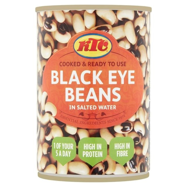 KTC BLACK EYE BEANS 400G X 12