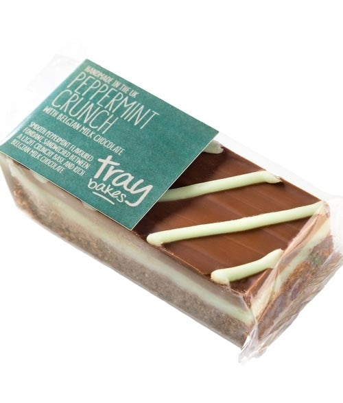 TRAYBAKES WRAPPED PEPPERMINT CRUNCH 1 X 12