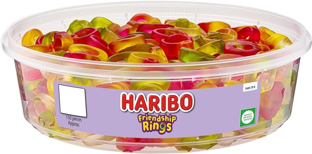 HARIBO FRIENDSHIP RINGS 150 x 4p