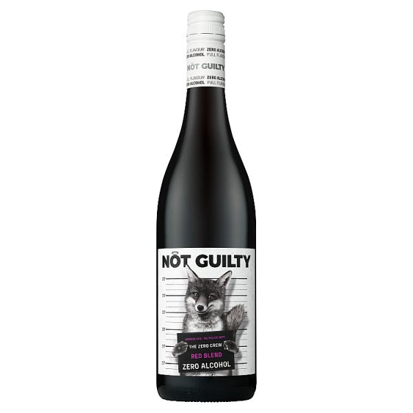 MCGUIGANS NOT GUILTY 0% ALCOHOL FREE RED 75CL X 6
