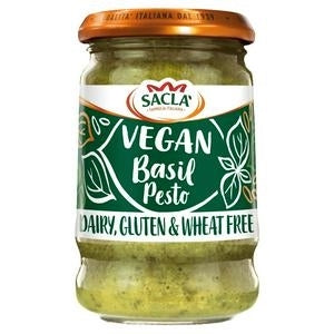 SACLA GREEN VEGAN PESTO 190G X 6