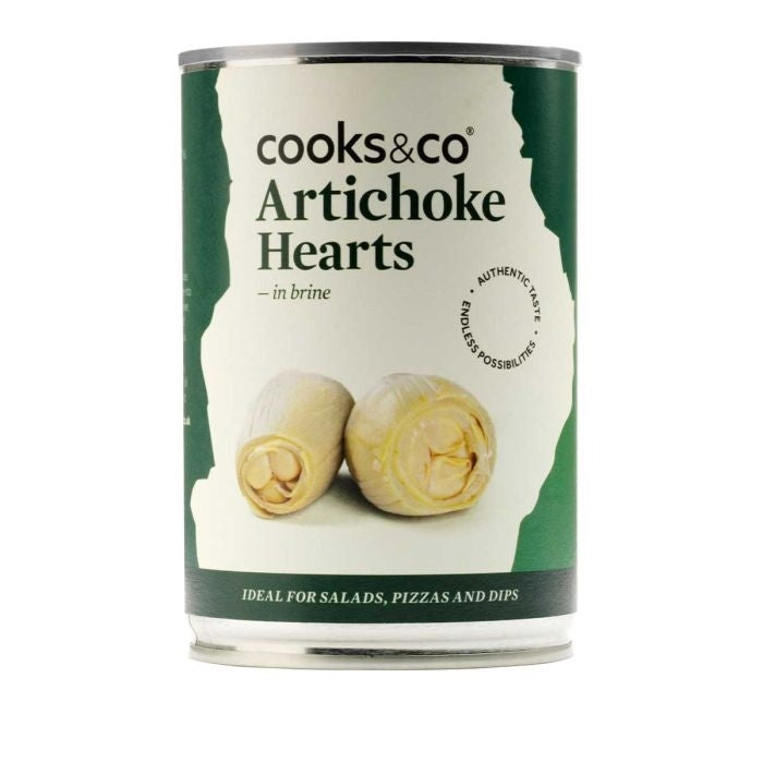 COOKS & CO ARTICHOKE HEARTS 390g x 12