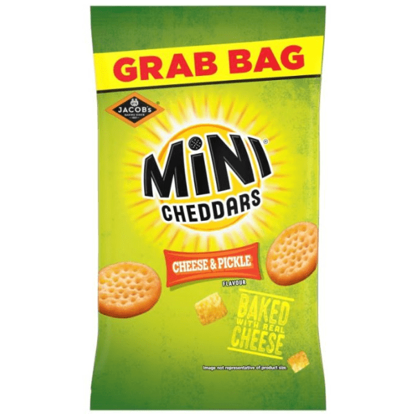 MINI CHEDDARS CHEESE & PICKLE GRAB BAG 45g x 30