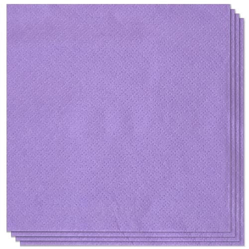 NAPKINS LAVENDER 1PLY 30cm x 30cm x100's