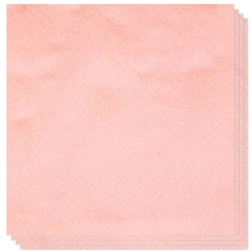 NAPKINS PINK 1PLY 30cm x 30cm x100's