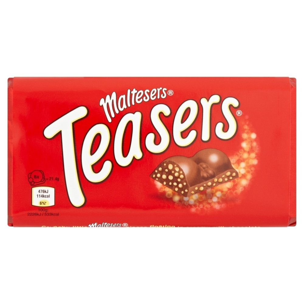 MALTESER TEASER BAR 100G x 23 SELL AT £1.25