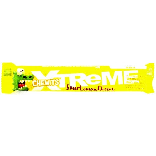 CHEWITS XTREME LEMON X 24