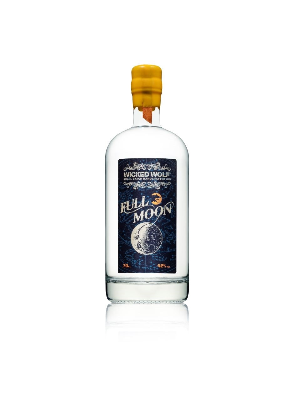 WICKED WOLF "FULL MOON" GIN 70CL X 6