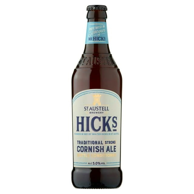 HICKS STRONG CORNISH ALE BOTTLE 500ml x 8