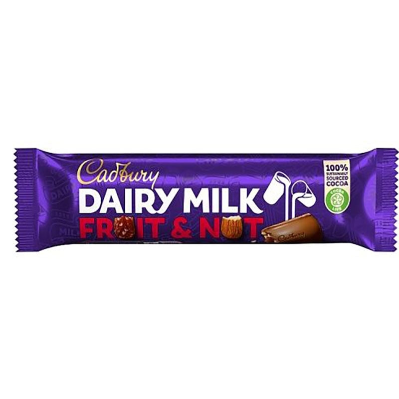 FRUIT & NUT CADBURY DAIRY MILK 40G  X 48