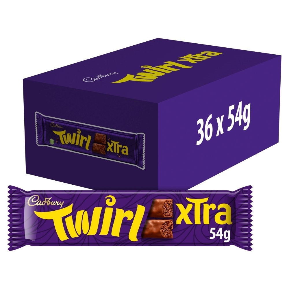 CADBURY TWIRL EXTRA 54g x 36