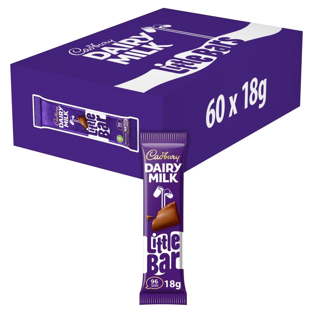 CADBURY DAIRY MILK LITTLE BARS X 60